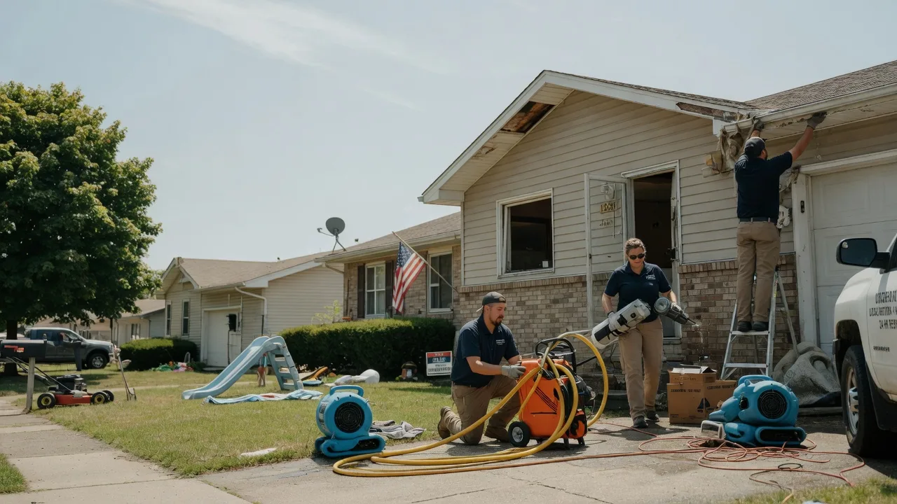 Water Damage Restoration in Huntsville, IL near me